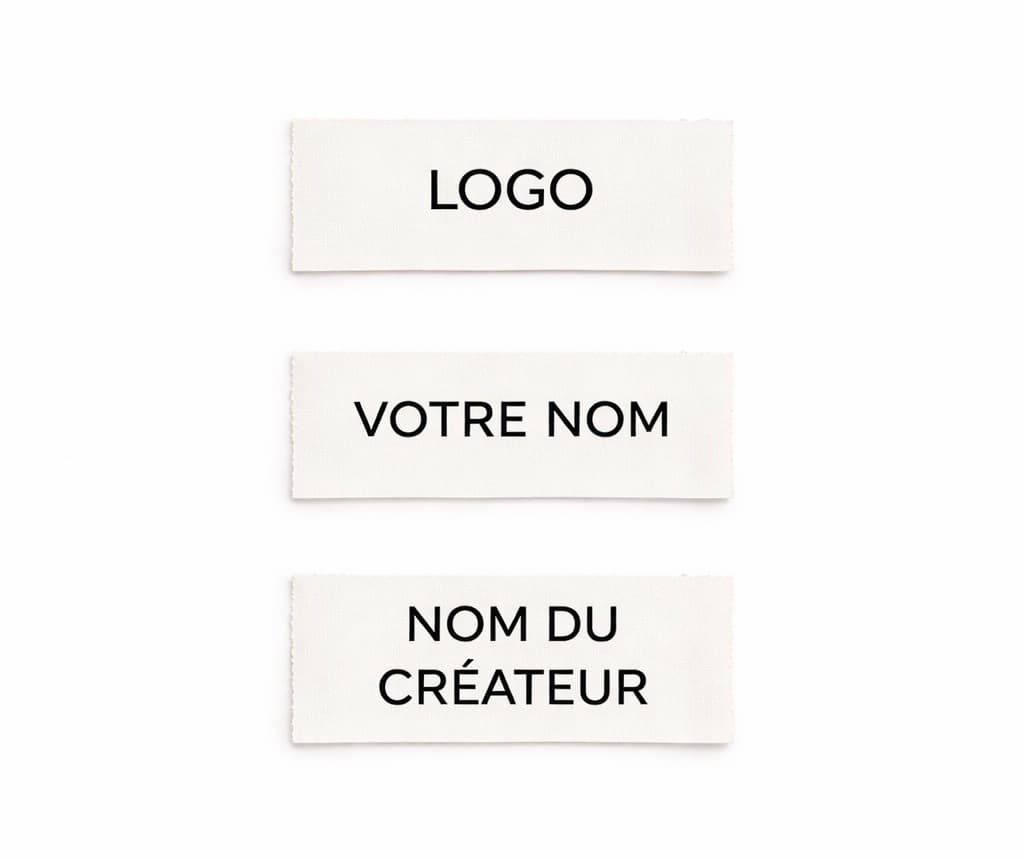 Étiquettes tissus 10pcs