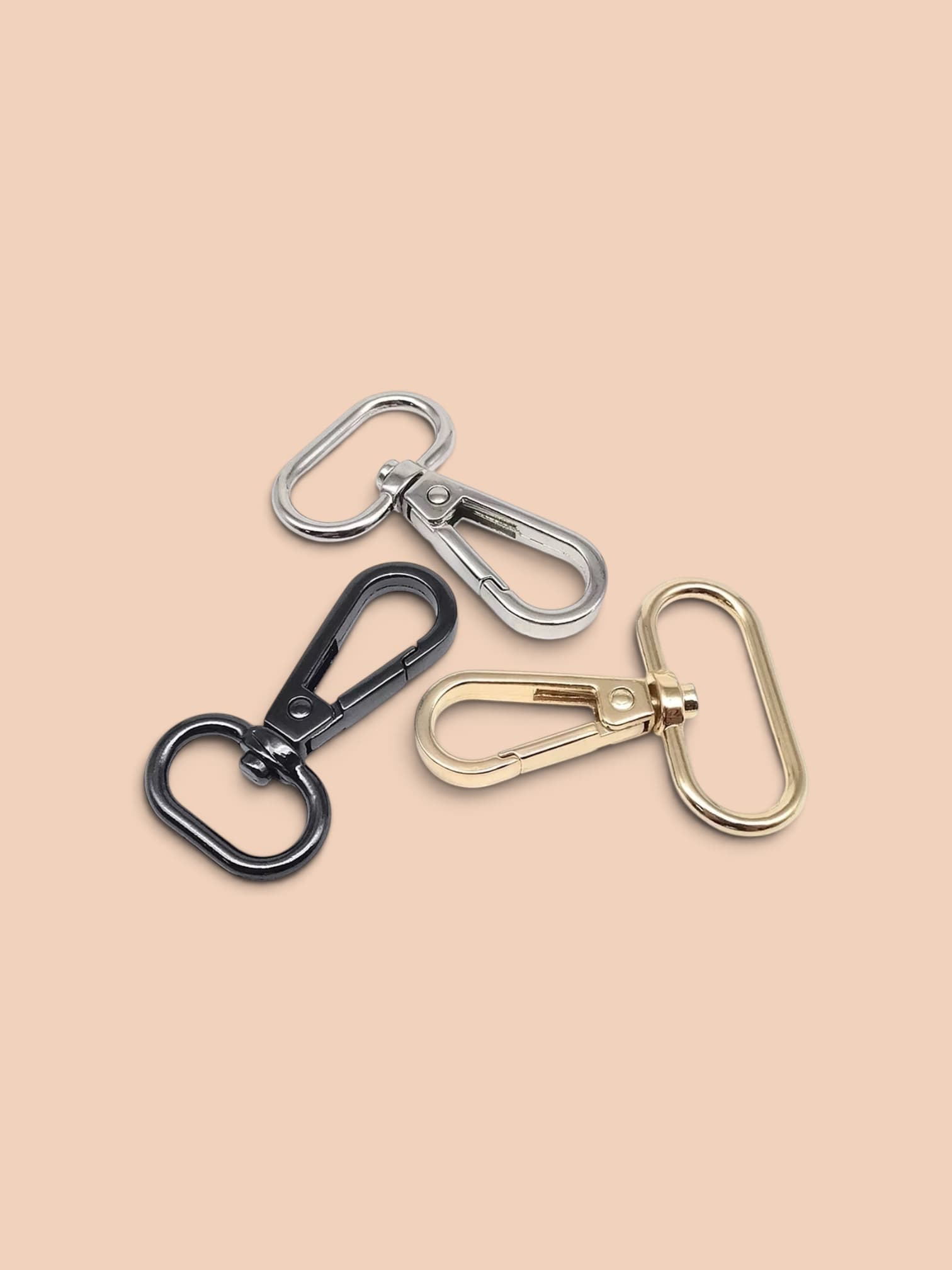 Boucles pivotantes pour sac (pair)