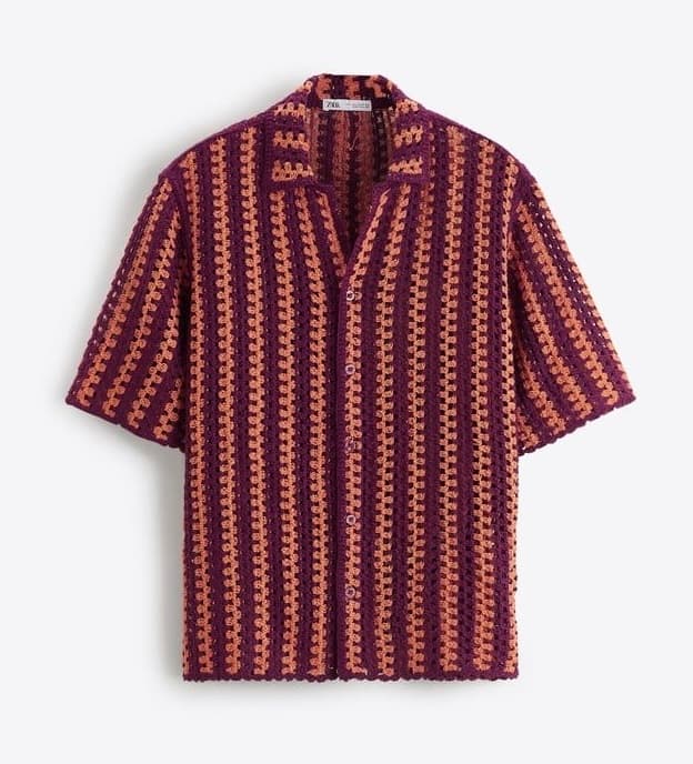 Chemise crochetée